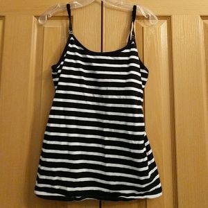 Motherhood Maternity Nursing Striped Cami